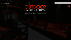 What Outdoorfabriccentral.com website looked like in 2023 (This year)