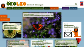 What Oekoleo.de website looked like in 2023 (This year)