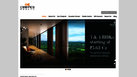 What Oberoirealty.com website looked like in 2023 (This year)
