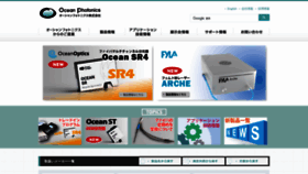 What Oceanphotonics.com website looked like in 2023 (This year)