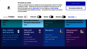 What Oldham.gov.uk website looked like in 2023 (This year)