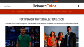 What Onboardonline.com website looked like in 2023 (This year)