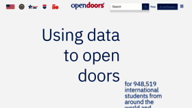 What Opendoorsdata.org website looked like in 2023 (This year)