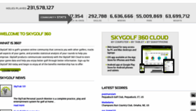 What Oobgolf.com website looked like in 2023 (This year)