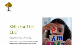 What Otskillsforlife.com website looked like in 2023 (This year)