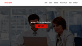 What Officecomsetup.net website looked like in 2023 (3 years ago)
