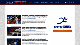 What Onlygators.com website looked like in 2023 (This year)