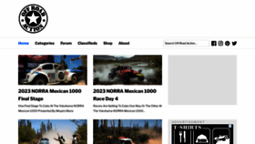 What Offroadaction.ca website looked like in 2023 (This year)