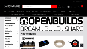 What Openbuildspartstore.com website looked like in 2023 (This year)