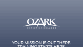 What Occ.edu website looked like in 2023 (This year)