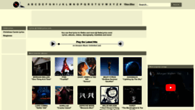 What Oldielyrics.com website looked like in 2023 (This year)