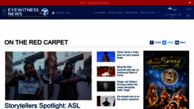 What Ontheredcarpet.com website looked like in 2023 (This year)