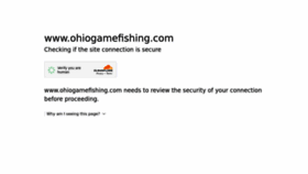 What Ohiogamefishing.com website looked like in 2023 (This year)