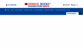 What Oswaalbooks.com website looked like in 2023 (This year)