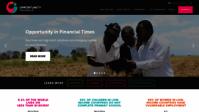 What Opportunity.org website looked like in 2023 (2 years ago)