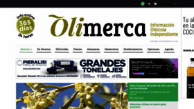 What Olimerca.com website looked like in 2023 (This year)