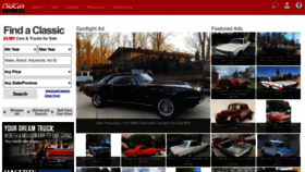 What Oldcaronline.com website looked like in 2023 (This year)