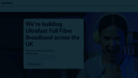 What Openreach.com website looked like in 2023 (This year)