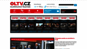 What Oltv.cz website looked like in 2023 (This year)