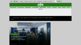 What Ojo.pe website looked like in 2023 (This year)