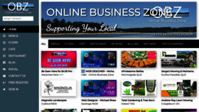 What Obz.com.au website looked like in 2023 (This year)