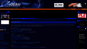 What Overclockers.com.au website looked like in 2023 (This year)