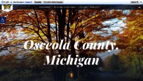 What Osceola-county.org website looked like in 2023 (This year)