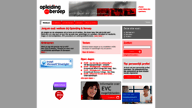 What Opleidingenberoep.nl website looked like in 2023 (This year)