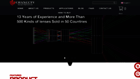 What Opticslens.com website looked like in 2023 (This year)