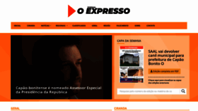 What Oexpresso.com.br website looked like in 2023 (This year)
