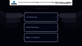 What Okestream.cam website looked like in 2023 (This year)