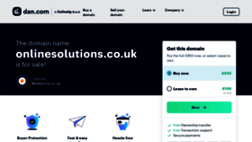 What Onlinesolutions.co.uk website looked like in 2023 (This year)