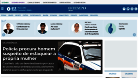 What Otempobetim.com.br website looked like in 2023 (This year)