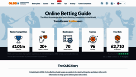 What Olgb.com website looked like in 2023 (This year)