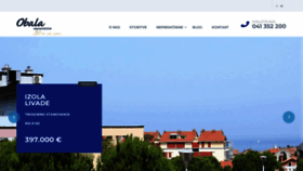 What Obala-realestate.com website looked like in 2023 (This year)