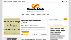 What Obaricentrodamente.com website looked like in 2023 (This year)