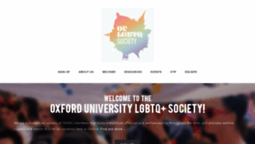 What Oulgbtq.org website looked like in 2023 (This year)