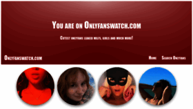 What Onlyfanswatch.com website looked like in 2023 (This year)