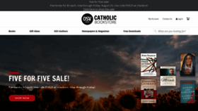 What Osvcatholicbookstore.com website looked like in 2023 (This year)