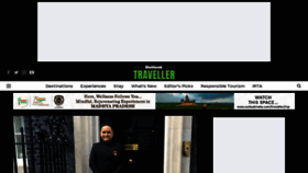 What Outlooktraveller.com website looked like in 2023 (This year)