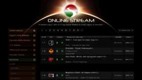 What Onlinestream.hu website looked like in 2023 (This year)