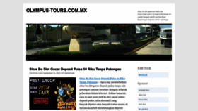 What Olympus-tours.com.mx website looked like in 2023 (This year)