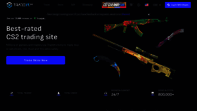 What Old.tradeit.gg website looked like in 2023 (This year)