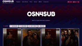 What Osn4sub.com website looked like in 2023 (This year)