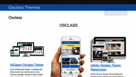 What Osclassthemes.org website looked like in 2023 (This year)