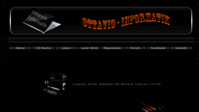 What Ottavio-informatik.com website looked like in 2023 (This year)