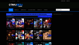 What Otakudesu.cam website looked like in 2023 (This year)