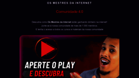 What Osmestresdainternet.com.br website looked like in 2023 (This year)