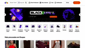 What Olx.com.br website looked like in 2023 (This year)