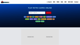 What Oldgameshelf.com website looked like in 2023 (This year)